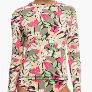 Roxy Sea‎ Skippin Long Sleeve Rashguard NWT Women’s size S